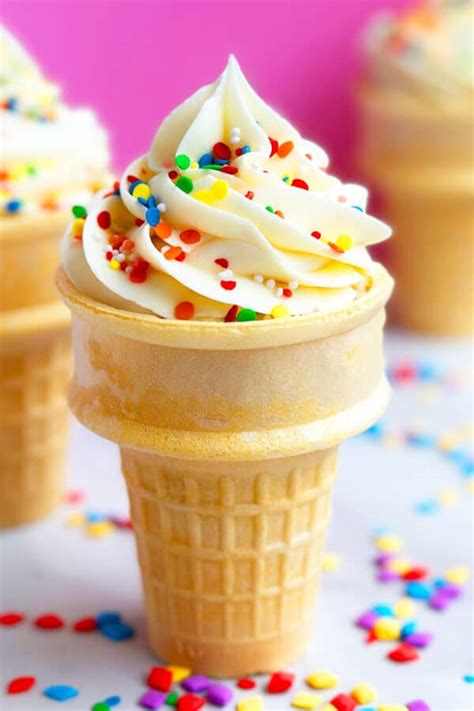 Ice Cream Cone Cupcakes With Cake Mix Cakewhiz