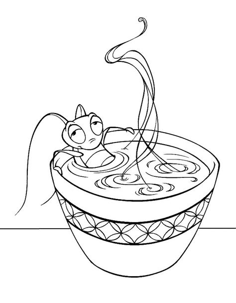 Table and chair coloring page. Mulan Coloring Pages - Coloringpages1001.com