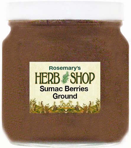 Sumac Berries Ground The Herb Shop