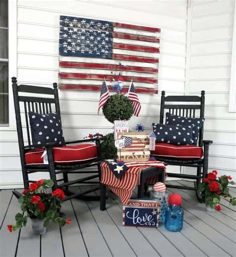 Fabulous Patriotic Th Of July Porches