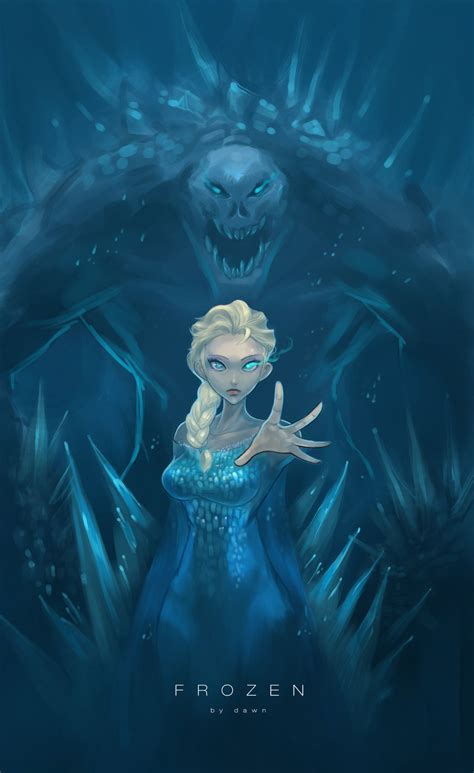 The Villain Elsa By No1dawn On Deviantart Disney Horror Evil