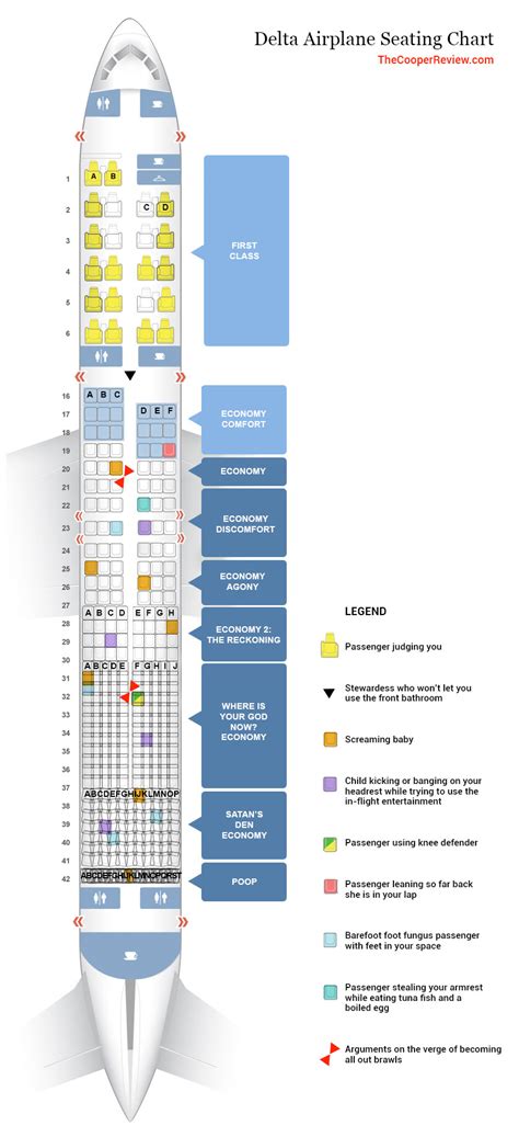 Deltas New Airplane Seating Chart