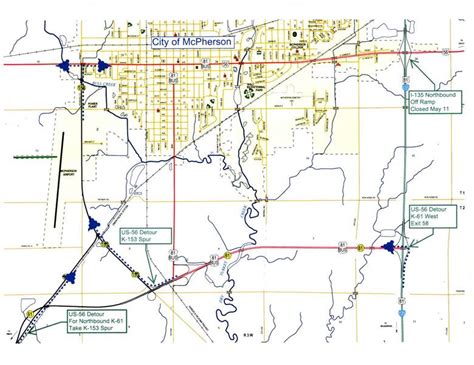 Update On Us 56i 135 Construction Project The Salina Post