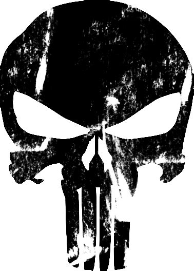 Punisher Skull Premium Vinyl Decal Artofit