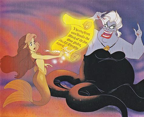 Or as i like to call it: Ariel and Ursula. | Sirenas, Fotos en disney, Princesas disney