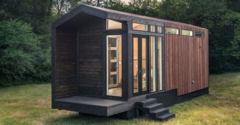 This Tiny House Was Designed With Multiple Levels For Living
