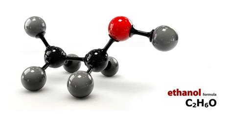 Etil Alkohol Molekulában 스톡 사진 로열티 프리 Etil Alkohol Molekulában 이미지