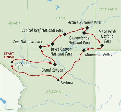 Canyon Country And National Parks Fly Drive Holidays 20222023 Canyon