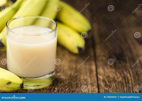 Banana Juice Stock Image Image Of Fresh Drink Healthy 70626941