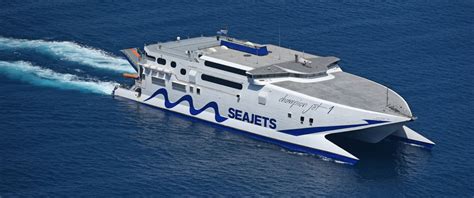 Sep 09, 2001 · performance is about what you expect from a deck boat. Seajets high speed ferries | Meet the fleet