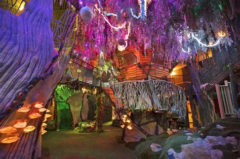 Immersive multimedia in information revolution. immersive multimedia is a combination of multimedia elements and interactivity in virtual reality. Workers at the Immersive Entertainment Company Meow Wolf ...