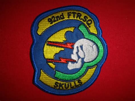 Vietnam War Usaf 92nd Fighter Squadron Skulls 81st Tactical Fighter