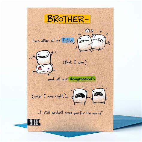 birthday card ideas for big brother