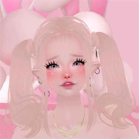 An Edit I Did Imvu Pink Aesthetic Digital Art Girl