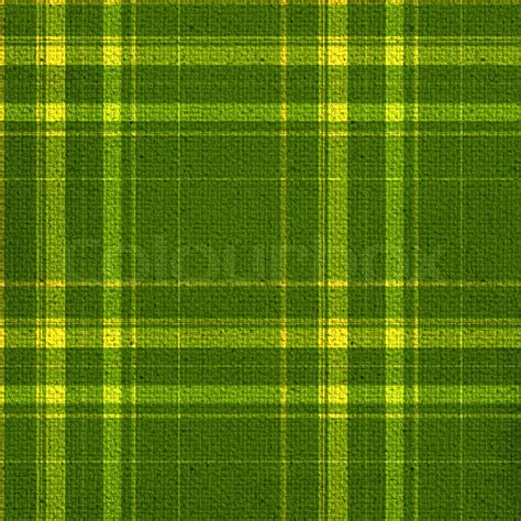 Green And Yellow Plaid Pattern Stock Image Colourbox