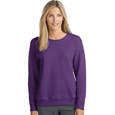 hanesbrands inc hanes comfortsoft ecosmart women s crewneck sweatshirt ebay