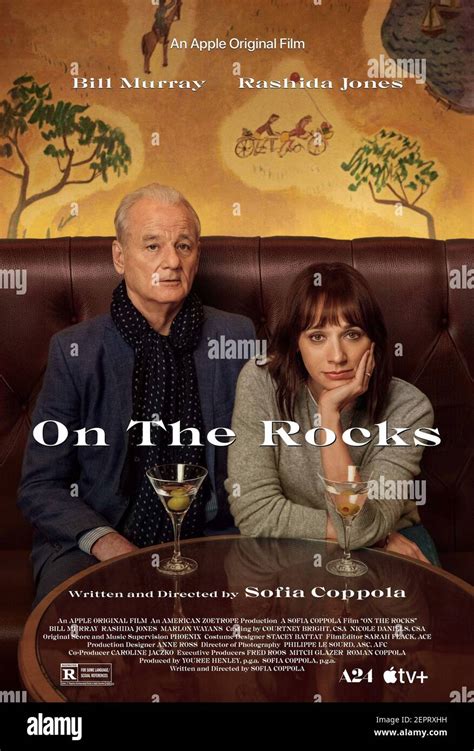 Bill Murray And Rashida Jones In On The Rocks Directed By Sofia Coppola Credit A