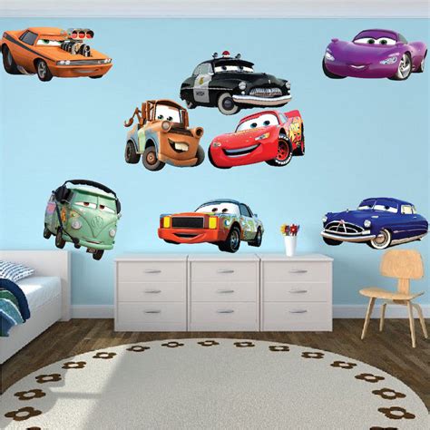 Cars Wall Decals Kids Bedroom Wall Removable Stickers Boys Room Design