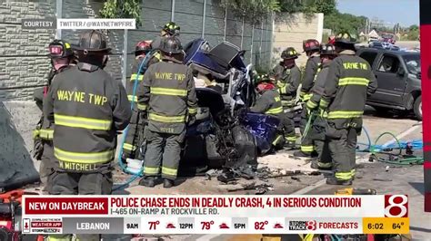 Police Chase End In Deadly Crash Youtube