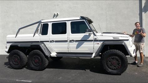 The Mercedes G63 Amg 6x6 Is The Ultimate 15 Million Pickup Truck