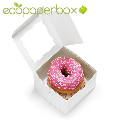 Custom Individual Doughnut Boxes Personalised Donut Packaging Box Australia