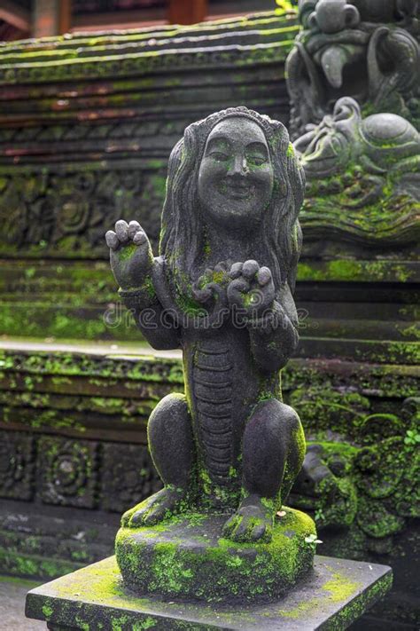 Traditional Balinese Statue Of The Deity Barong Stock Photo Image Of
