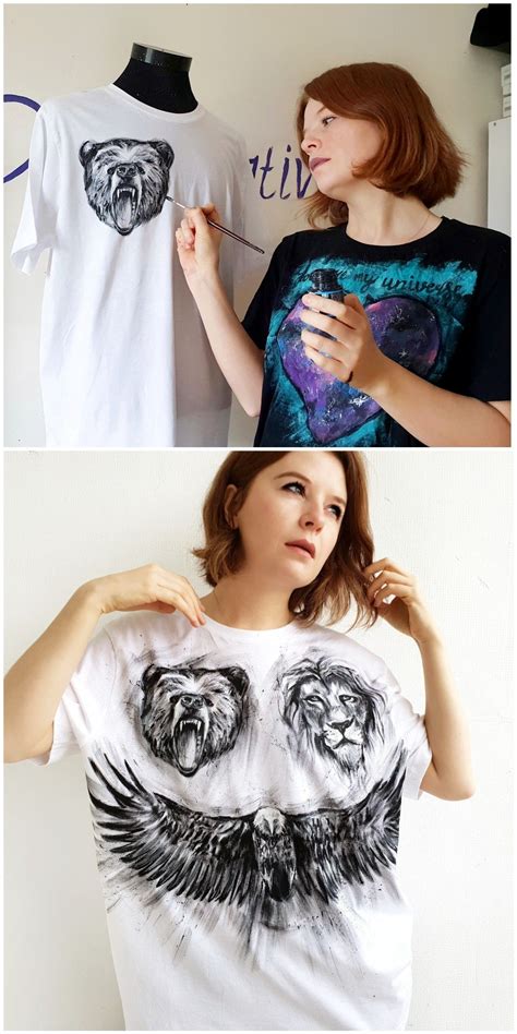 Artist Paints On T Shirts Amazing Designs