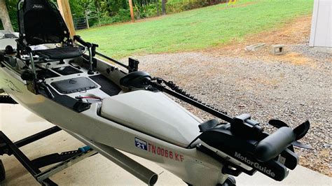 Motorguide Xi3 Kayak Motor Install On A Hobie Pro Angler 14 Youtube