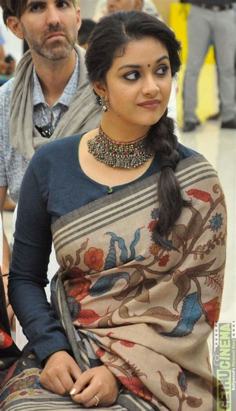 Actress Keerthy Suresh 2018 New Hd Gallery Traditional