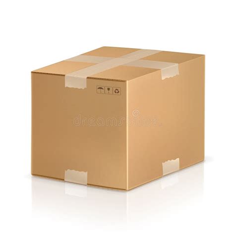 Free Clipart Cardboard Box