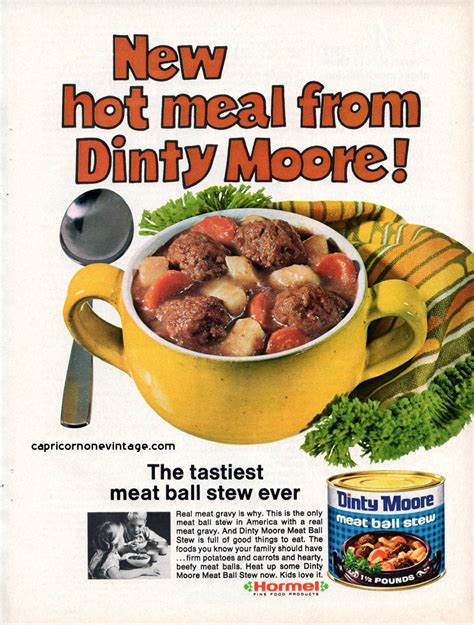 More vegetables may be added to beef stew. Dinty Moore Stew Recipie : Hormel | Products | HORMEL® DINTY MOORE - For over 80 years, the ...