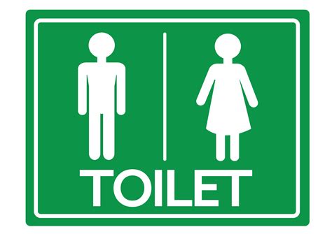 Toilet Symbol Male And Female Icon 645459 Vector Art At Vecteezy