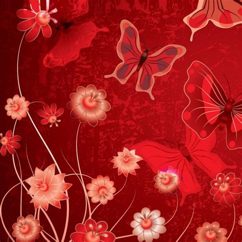 Red Butterfly Wallpapers Top Free Red Butterfly Backgrounds