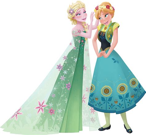 Image Frozen Fever Anna And Elsa 1png Disney Wiki Fandom