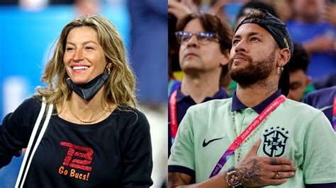 Tom Bradys Ex Wife Gisele Bundchen And Neymar Jr Once Appeared On A Magazine Cover And Ignited A