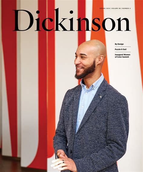 Spring 2019 Dickinson Magazine By Dickinson College Issuu