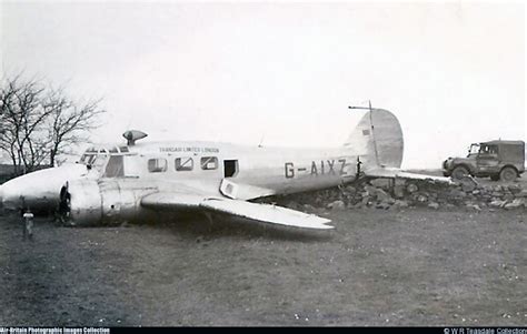 Crash Of An Avro 652 Anson I In Jersey Bureau Of Aircraft Accidents