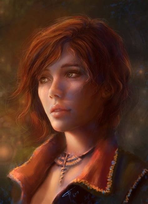 Female Rpg Character Healer With Unusual Eyes Reminds Me Of My