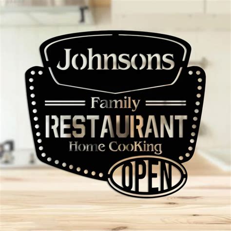 Personalized Metal Bar Signs Laser Cut Sign Wall Art Decor Outdoor