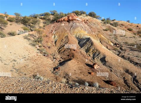 Painted Desert South Australia Stock Photo Alamy
