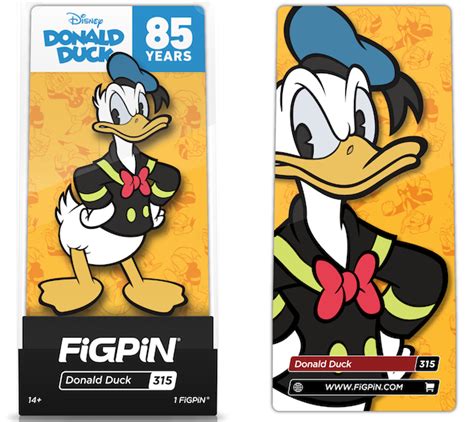 Donald Duck 85 Years Limited Edition Figpin Disney Pins Blog