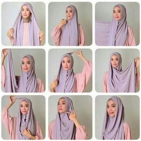 Hijab Segiempat Hijab Style Tutorial Simple Hijab Hijab Tutorial