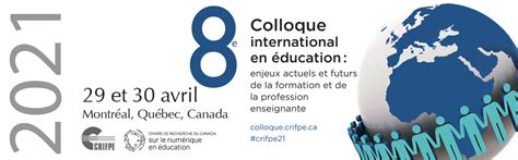 Colloque International En Ducation Colloque International En