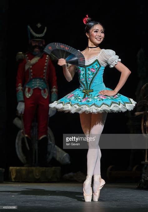 Dancers Perform On Stage As The English National Ballet Rehearse Coppelia At The Coliseum On