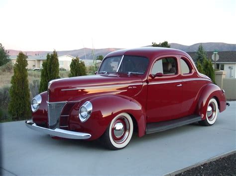 1940 Ford Coupe Ford Classic Cars 1940 Ford Coupe Old School Muscle