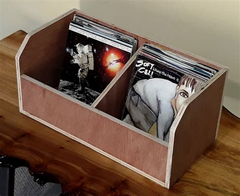 7 Inch Vinyl Singles Record Storage Box Capacity 150 Etsy