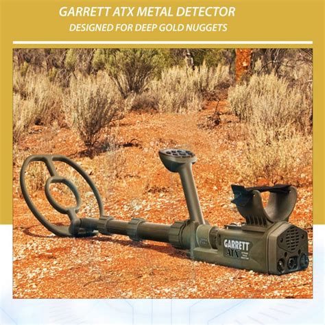Garrett Atx Metal Detector Designed For Deep Gold Nuggets Gold