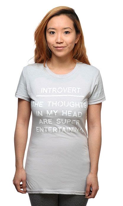Introverting Mind Fitted Ladies Tee Exclusive Fandom Fashion T Shirts For Women How To Wear