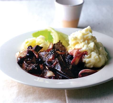 Lambs Liver With Sticky Onions Port And Raisins Recipe Delicious