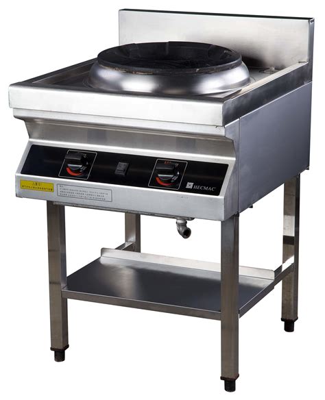 Commercial Induction Gas Cooking Stove With Blower Single Head
